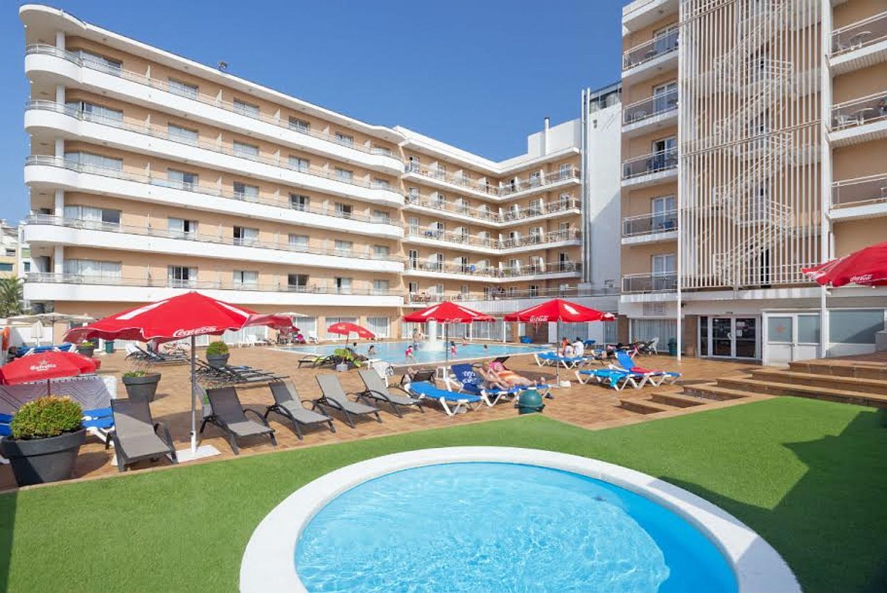 Hotel Sorra Daurada Splash Malgrat de Mar Exteriör bild