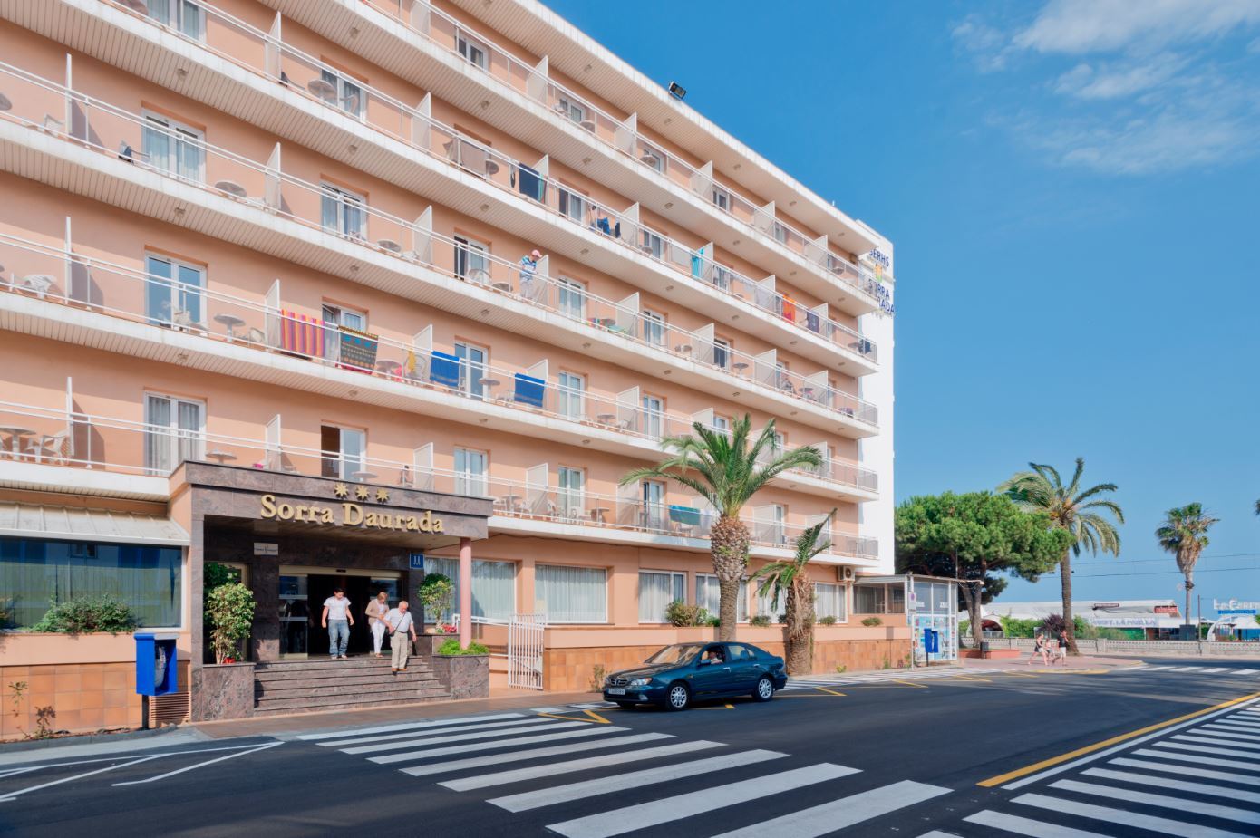 Hotel Sorra Daurada Splash Malgrat de Mar Exteriör bild